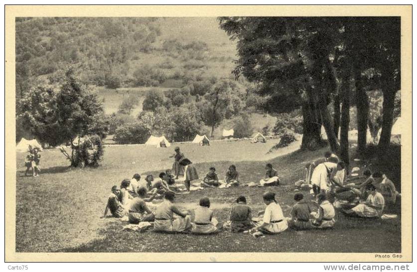 SCOUTISME - Campement - Le Repas - Padvinderij