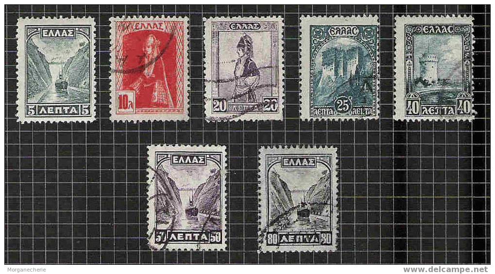 GRECE, GRIECHENLAND ELLAS, 1927, MI 304-315 @ - Used Stamps