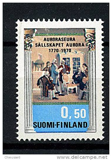 Finlande ** N° 646 - 200e Ann. De Lafondation Dela Sté "Aurora" - Nuevos
