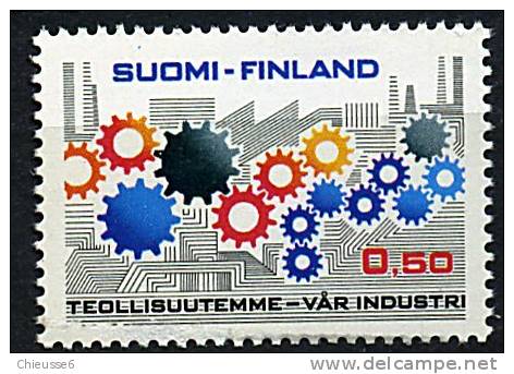 Finlande ** N° 649 - Industrie De Finlande - Ongebruikt