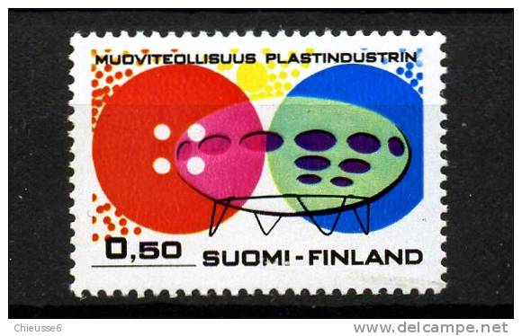 Finlande ** N° 662 - Industrie Des Plastiques En Finlande - Oblitérés