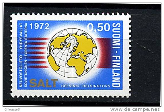 Finlande ** N° 668 - Conf. Sur La Limitation De L'armement Stratégique - Used Stamps