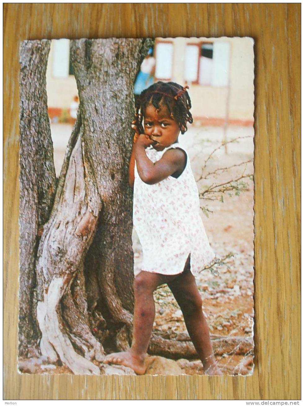 Antillean Girl - Antilliaan Meisje - BONAIR - Netherlands Antilles  1967 F  D18730 - Andere & Zonder Classificatie