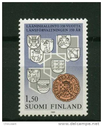 Finlande** N° 935 - 350è Ann. De L"administration Provinciale - Nuovi