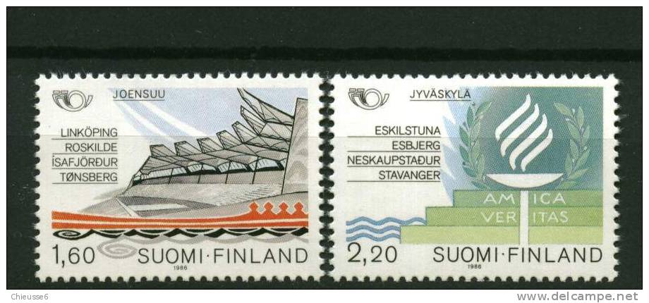 Finlande** N° 960/961 - "Norden 86" - Unused Stamps