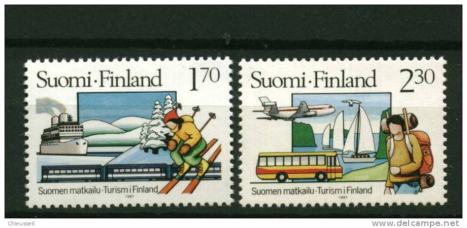 Finlande** N° 974/975 - Tourisme En Finlande - Neufs
