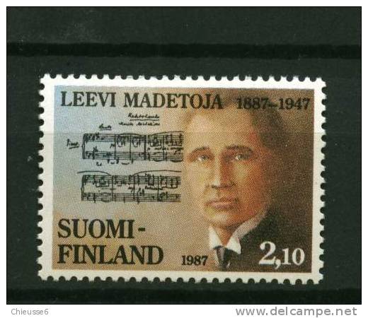 Finlande** N° 978 - Centenaire De La Naissance De Leevi Madetoja - Unused Stamps