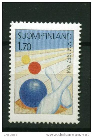 Finlande** N° 980 - Championnats Du Monde De Bowling - Unused Stamps