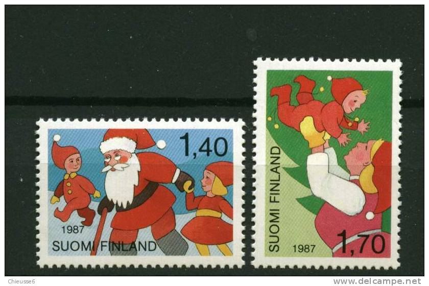 Finlande** N° 996/997 - Noël - Unused Stamps