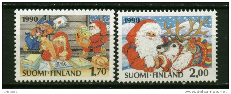 Finlande** N° 1090/1091 - Noël - Neufs