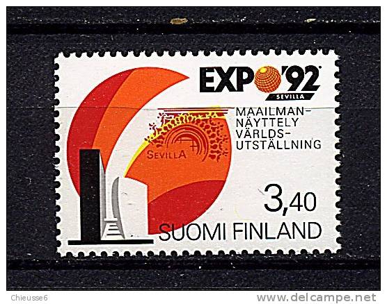 Finlande** N° 1131 - "Expo 92" à Séville - Neufs