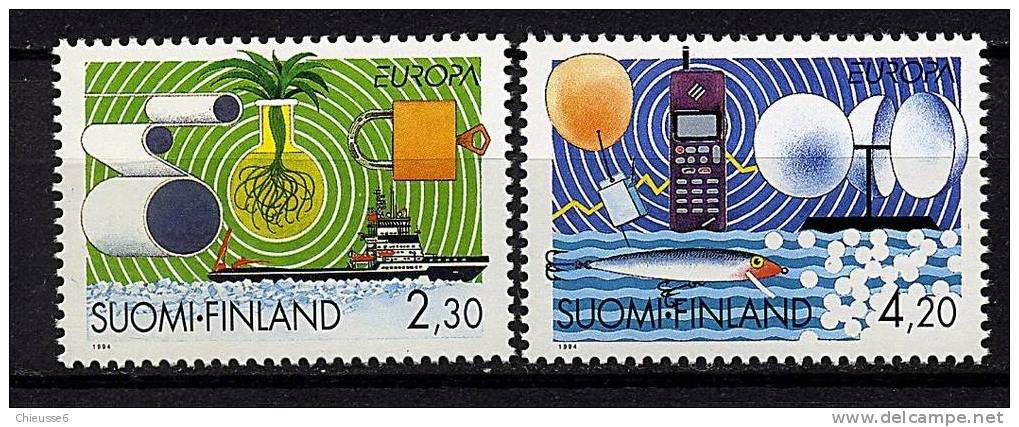 Finlande** N° 1214/1215 - Europa. L'Europe Et Les Découvertes - Unused Stamps