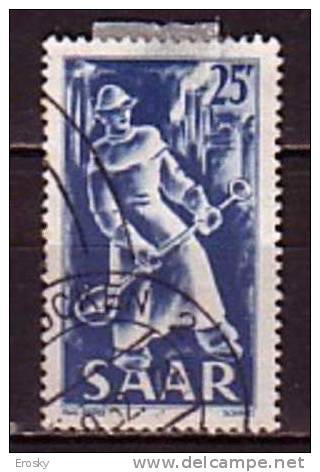 N0324 - SARRE SAAR Yv N°261 - Usados