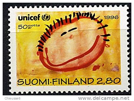 Finlande** N° 1297 - Cinquantenaire De L'UNICEF - Nuevos