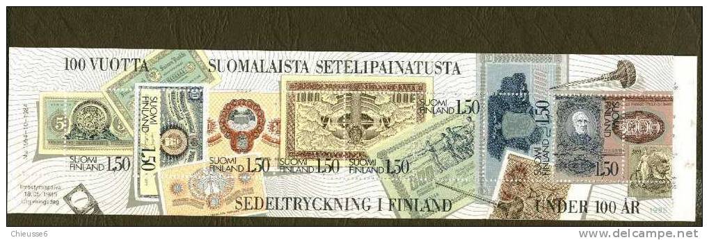 Finlande** Carnet N° C924 - Cent. De L´impression Des Billets De Banque - Booklets