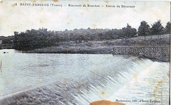 St Fargeau --Réservoir De Bourdon - Saint Fargeau