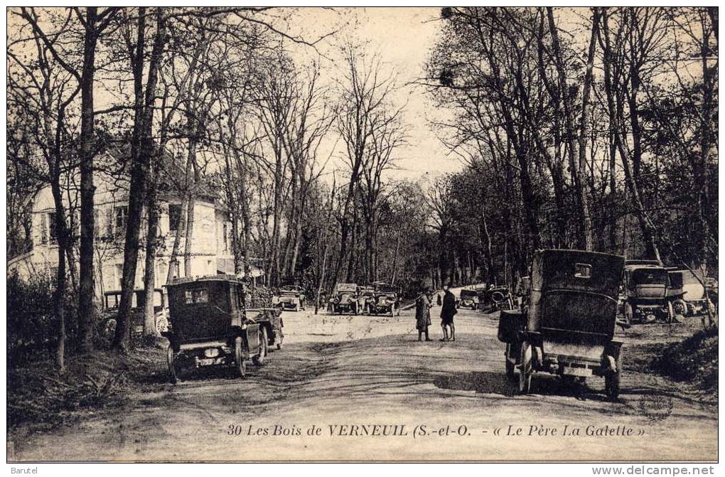 VERNEUIL - Le Bois De Verneuil. "Le Père La Galette" - Verneuil Sur Seine