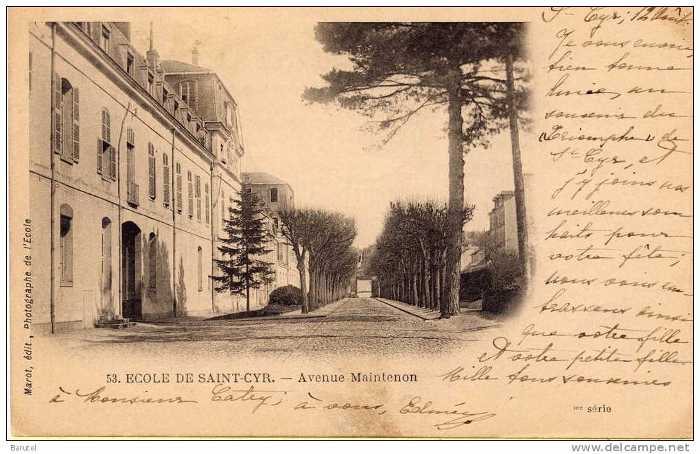 SAINT CYR L´ECOLE - Avenue Maintenon - St. Cyr L'Ecole