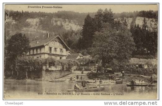 Frontière Franco-Suisse - Bassins Du Doubs - 4ème Bassin - Côté Suisse - L´Hôtel   -   918 - Bassins