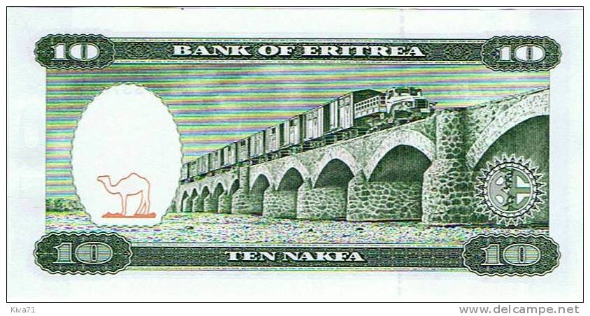 10 Nakfa "ERYTHREE"   24 Mai  1997 UNC  Ble 26 - Eritrea