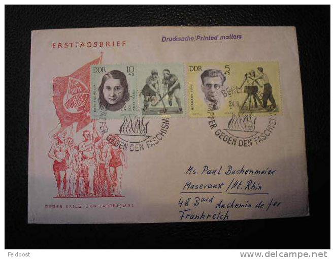 Lettre  DDR Berlin - Hockey Gymnastique - Gymnastique