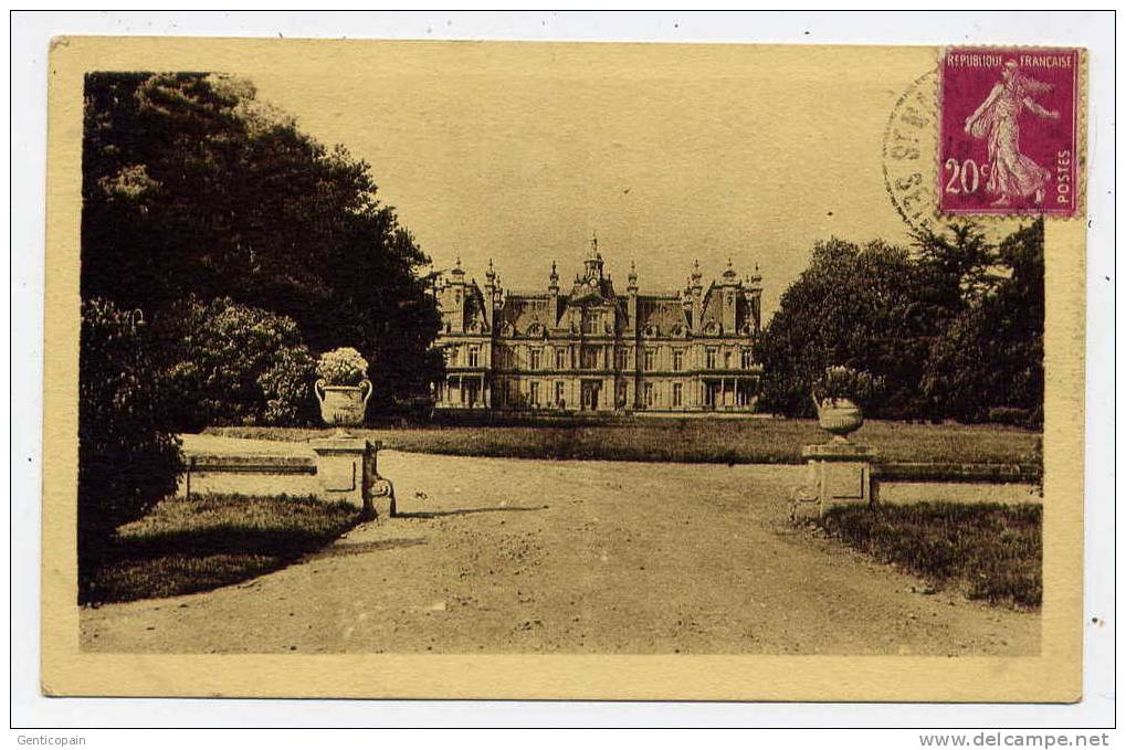 I3 - SAINT-MARTIN-du-TERTRE - Château De Franconville - La Façade (1934) - Saint-Martin-du-Tertre