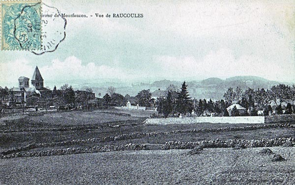 Montfaucon  - Vue De Raucoules - Montfaucon En Velay