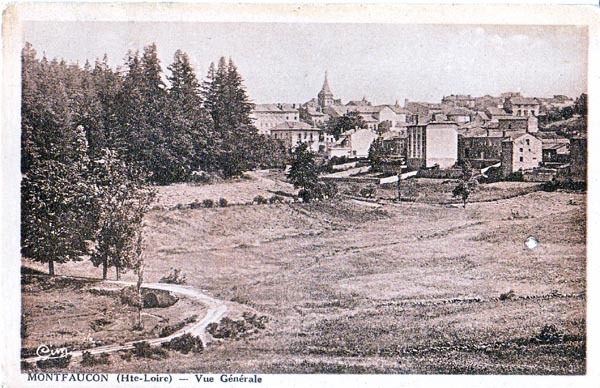 Montfaucon - Vue Générale - Montfaucon En Velay