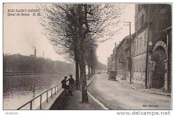 ILE SAINT DENIS QUAI DE SEINE EM - L'Ile Saint Denis