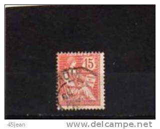 France: 1902 N°125 Type Mouchon Oblitéré - Used Stamps