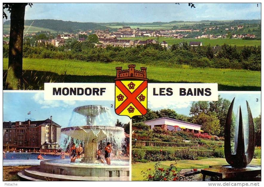 Mondorf-les-Bains - Luxembourg - Années 1960 - Voyagée - Édition Paul Kraus # 628 - Bad Mondorf