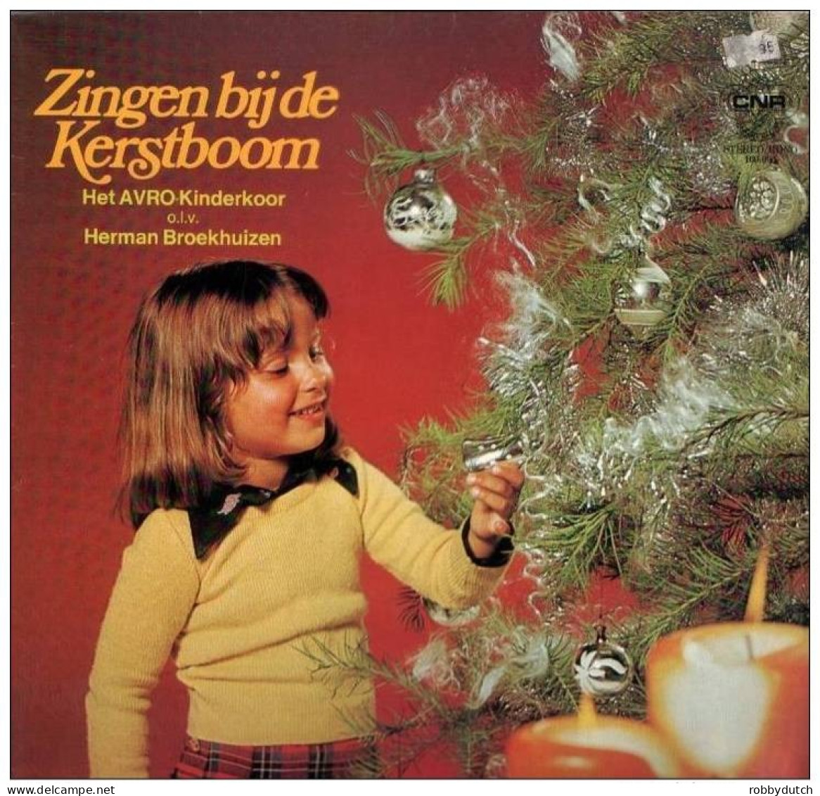 * LP * AVRO-KINDERKOOR - ZINGEN BIJ DE KERSTBOOM (Dutch Child-Choir 1968 Ex-!!!) - Kerstmuziek