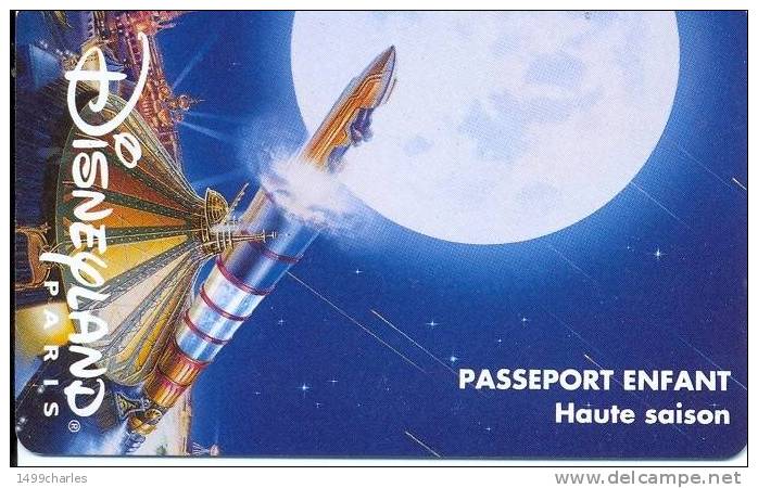 PASSEPORT DISNEY Du 20/05/95 - Disney Passports