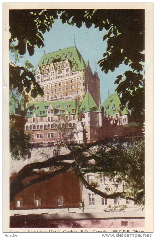 Château Frontenac - Québec - Hôtel Architecture - Unused - PECO CPR #85 - Québec - Château Frontenac