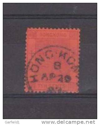 Hong Kong , Scott # 44 - King Georg - Gestempelt / Used / (o) - Used Stamps