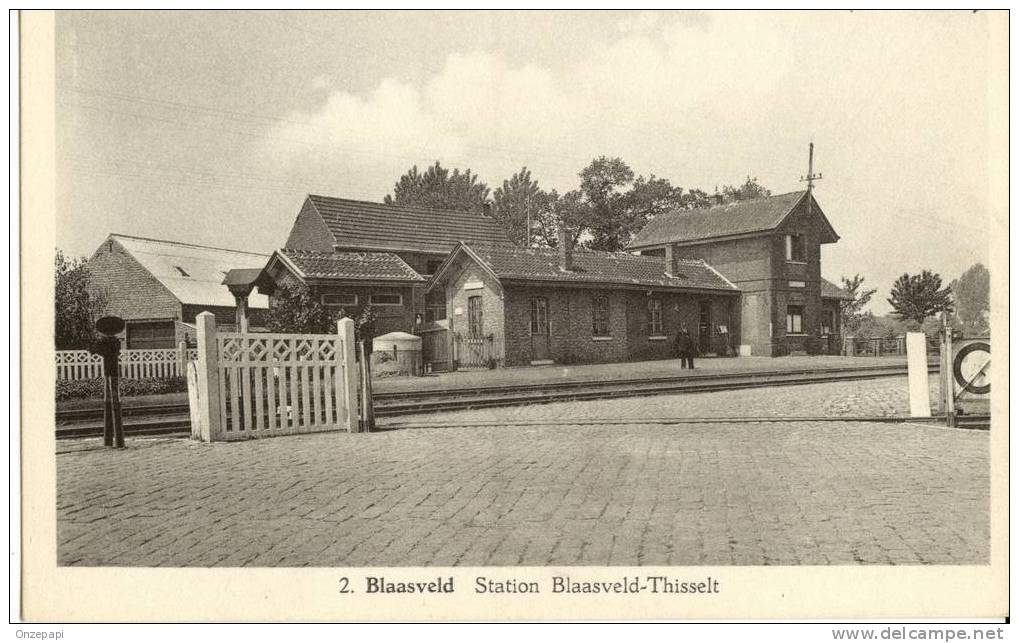 BLAASVELD-Station Blaasveld-Thisselt - Willebrök