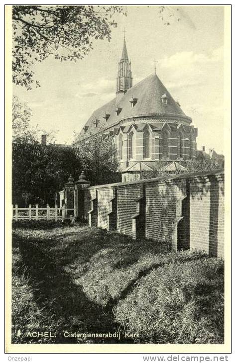 ACHEL- Cistercienserabdij - Kerk - Buitenaanzicht - Hamont-Achel