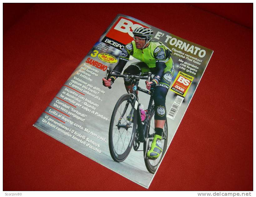 BS Bicisport 2008 N° 3 Marzo (Mario Cipollini) - Deportes