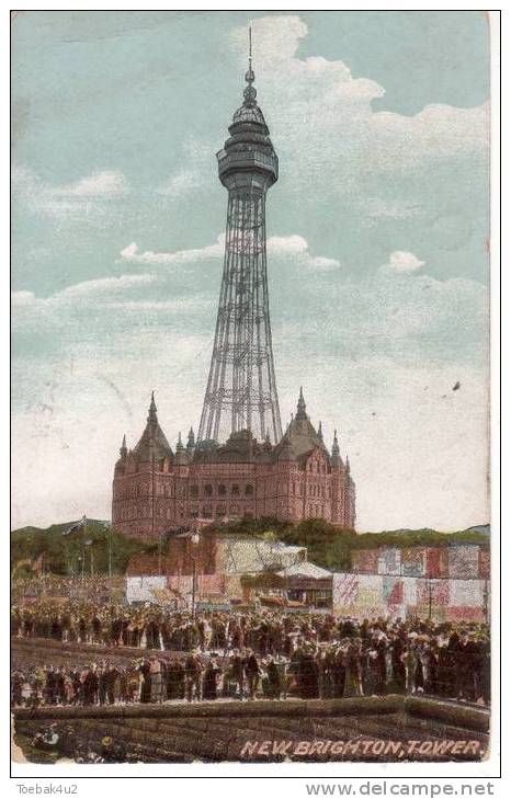 Colorado  -  New Brighton  -  Tower  -  Stamp: Canon City  -  1910 - Autres & Non Classés