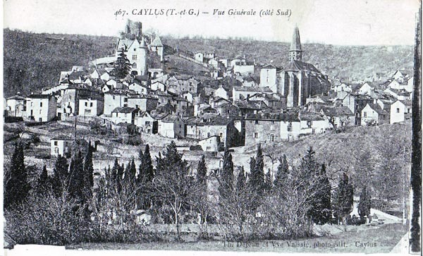 Caylus - Vue Générale(Sud) - Caylus