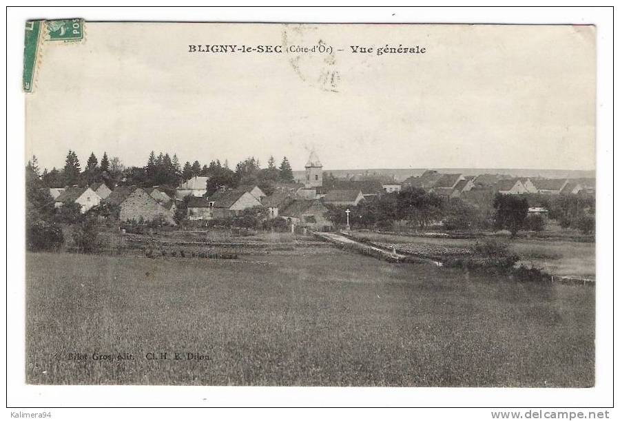 CÔTE-D´OR / BLIGNY-le-SEC / VUE GENERALE - Autres & Non Classés