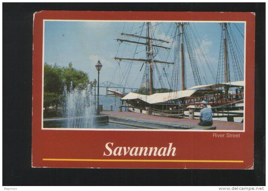 USA Postcard SAVANNAH - Savannah