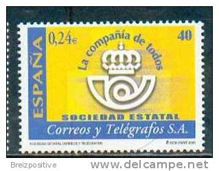 Espagne Spain 2001 - Emblème De La Poste Espagnole / Emblem Of The Spanish Post - MNH - Andere & Zonder Classificatie