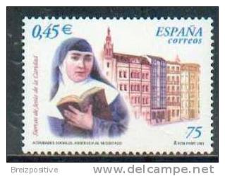 Espagne Spain 2001 - Congregation Siervas De Jesus De La Caridad - MNH - Théologiens