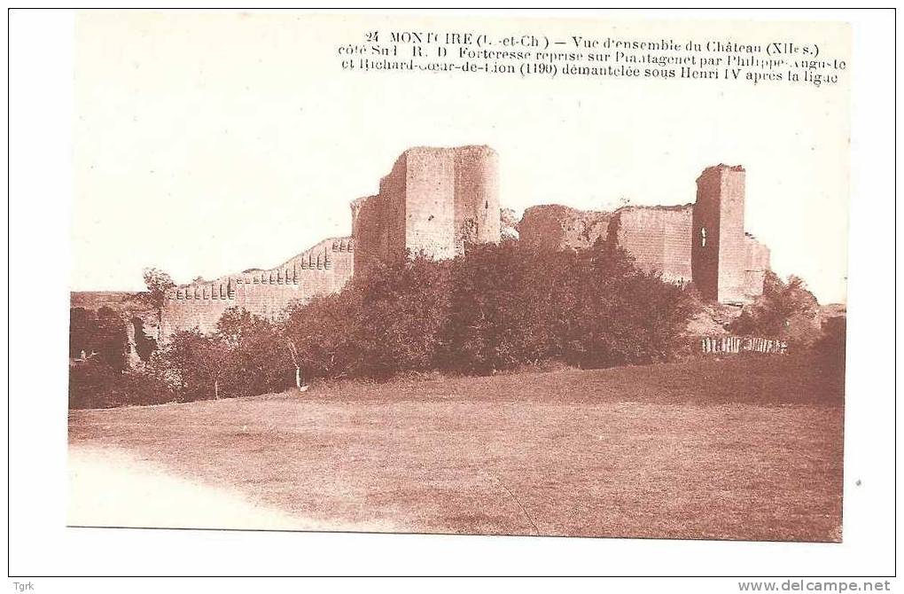 Montoire Vu D'ensemble Du Château - Montoire-sur-le-Loir