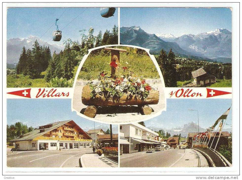 VILLARS Sur OLLON Vue Générale 1973 - Ollon