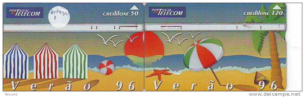 2 Telecartes PORTUGAL En Puzzle (1) 1996 - Puzzle