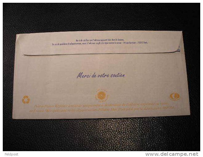 Enveloppe Réponse Ligue Contre Le Cancer - 08P004 - Prêts-à-poster: Réponse /Lamouche