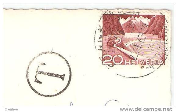 ANNIVIERS,Vue De Bellalui S/Montana +timbre Taxe 1962 - Anniviers