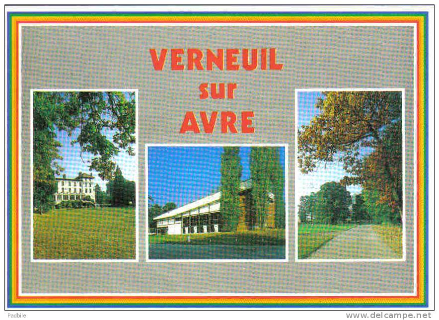 Carte Postale 27. Verneuil-sur-Avre  Ecole Des Roches  Vion Trés Beau Plan - Verneuil-sur-Avre